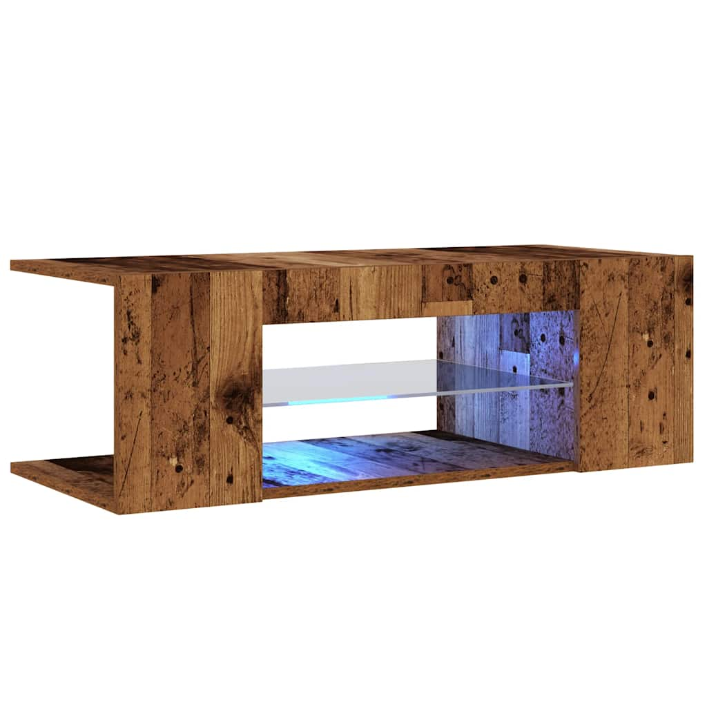 TV Cabinet Stand With LED Lights