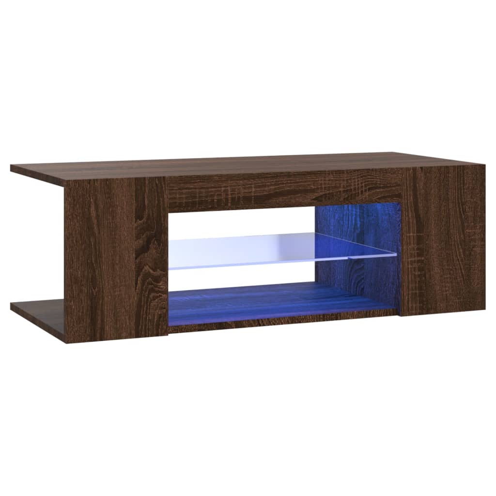 TV Cabinet Stand With LED Lights