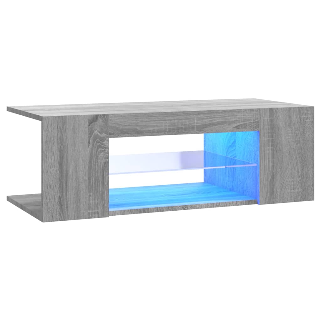 TV Cabinet Stand With LED Lights