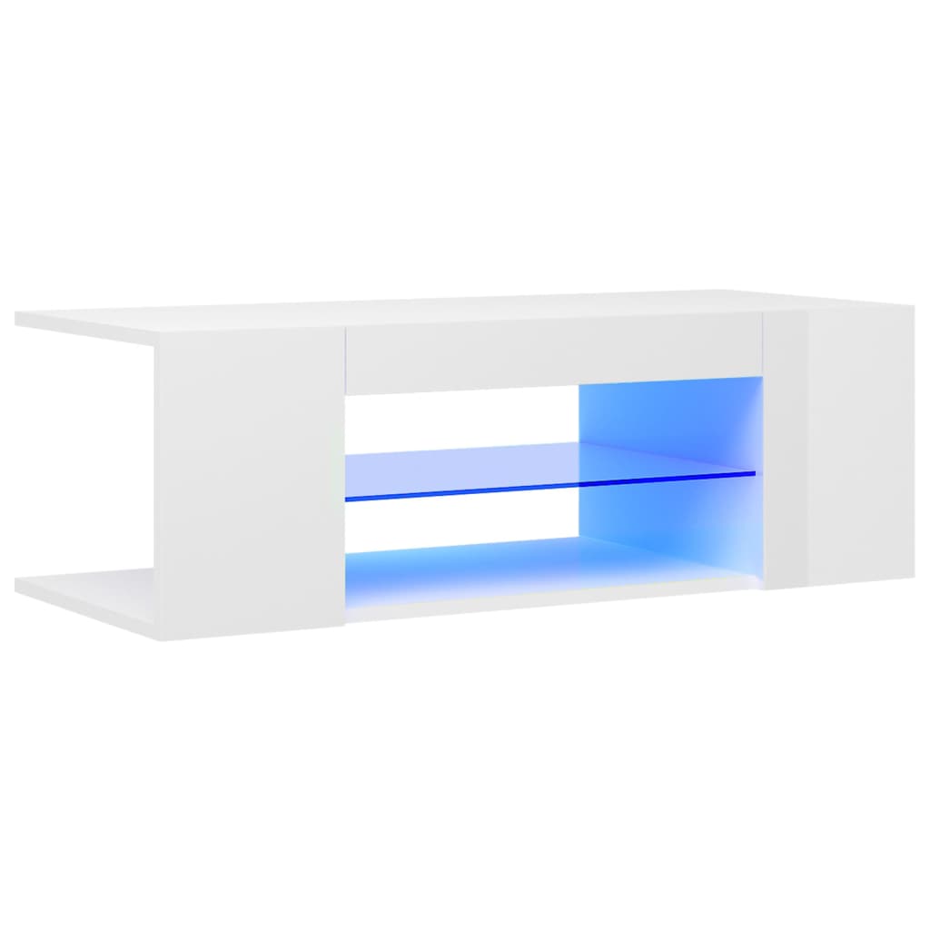 TV Cabinet Stand With LED Lights