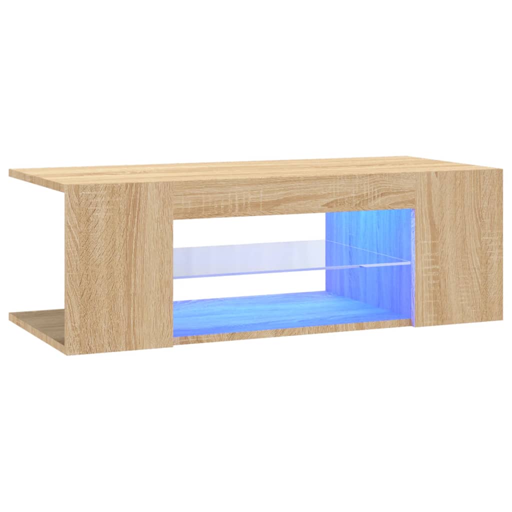 TV Cabinet Stand With LED Lights