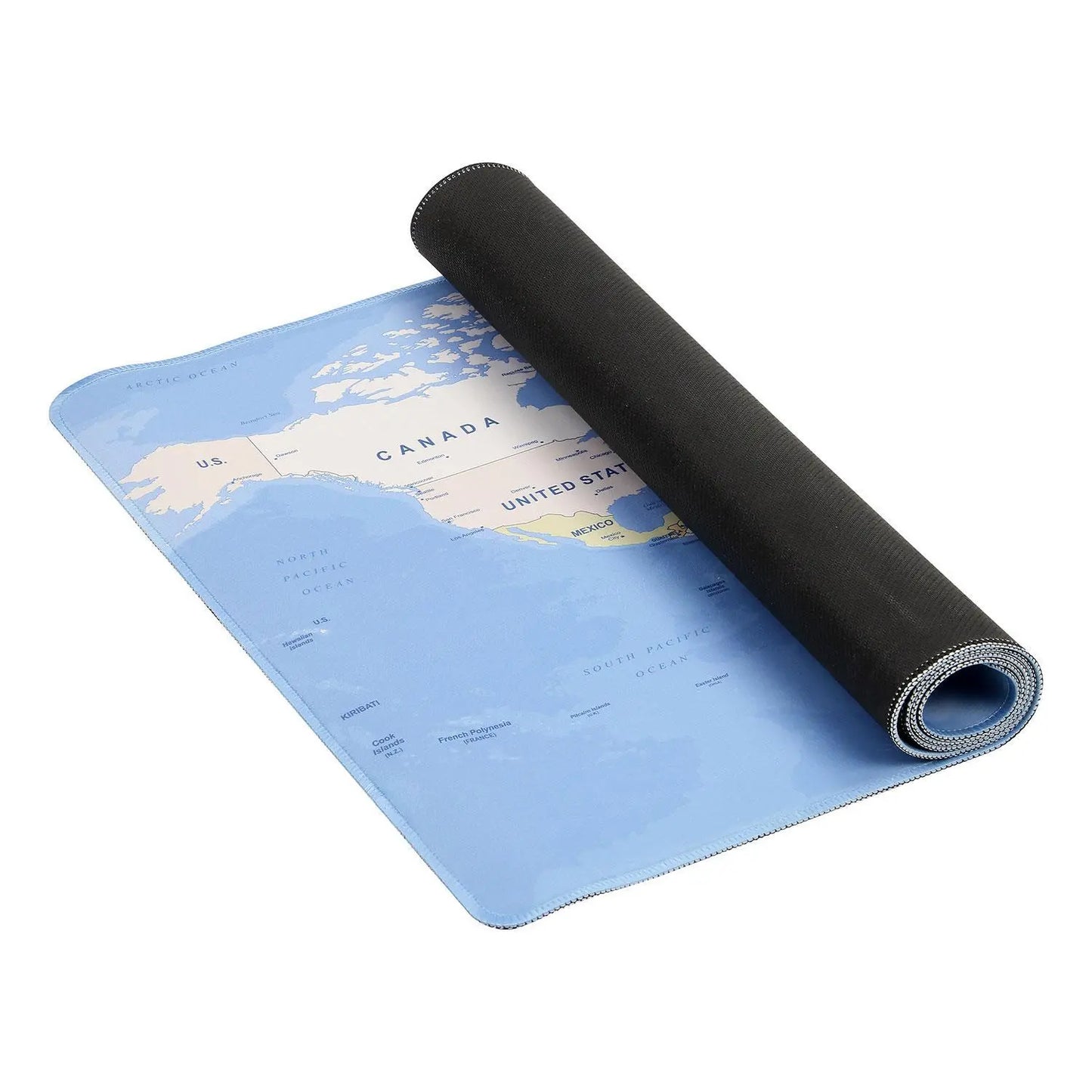 90x40cm XXL Anti-Slip World Map Mouse Mat Pad